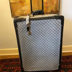 RALPH LAUREN Signature Jacquard Monogram RL 4 piece Luggage set